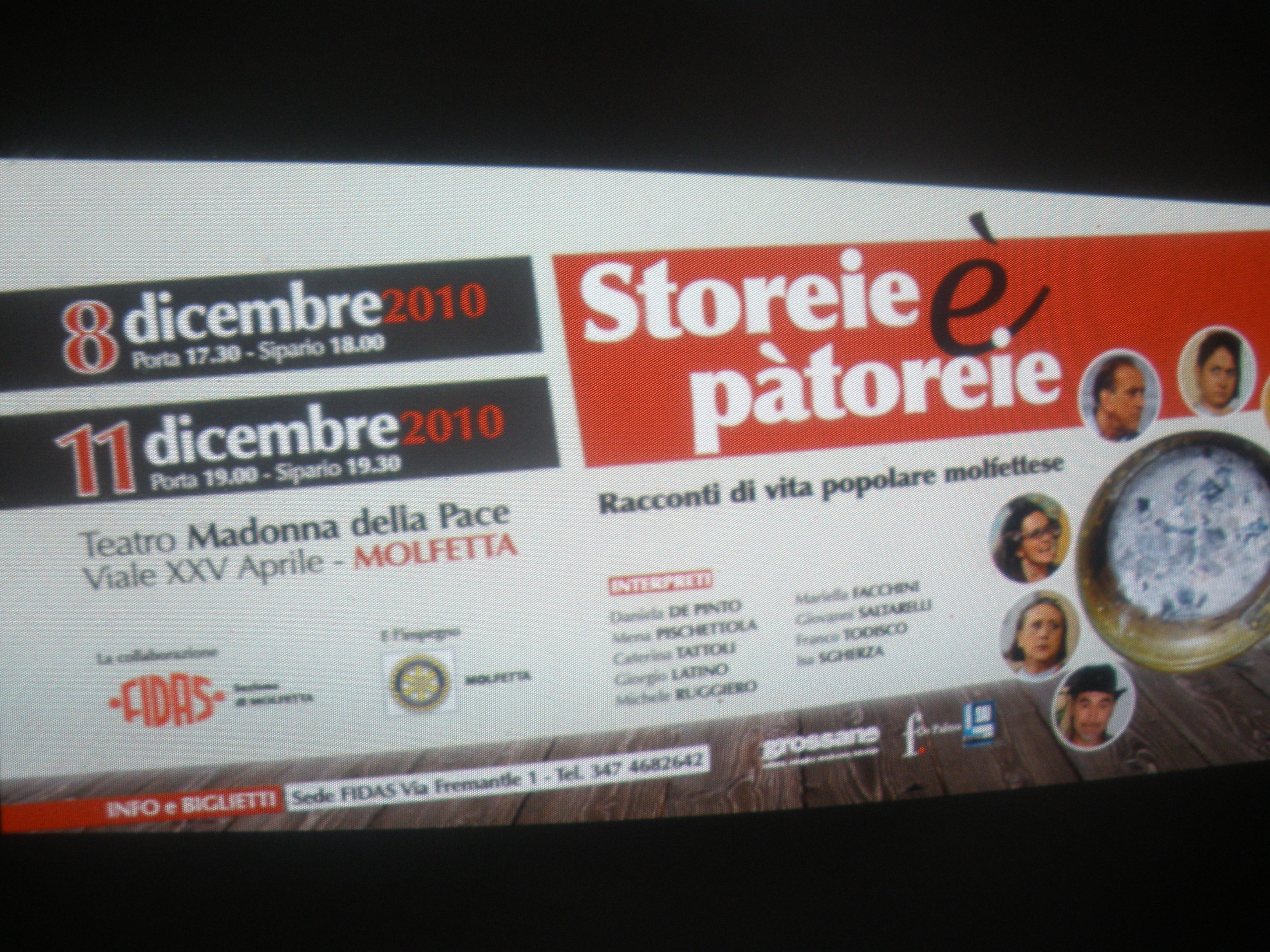 Racconti di vita popolare molfettese